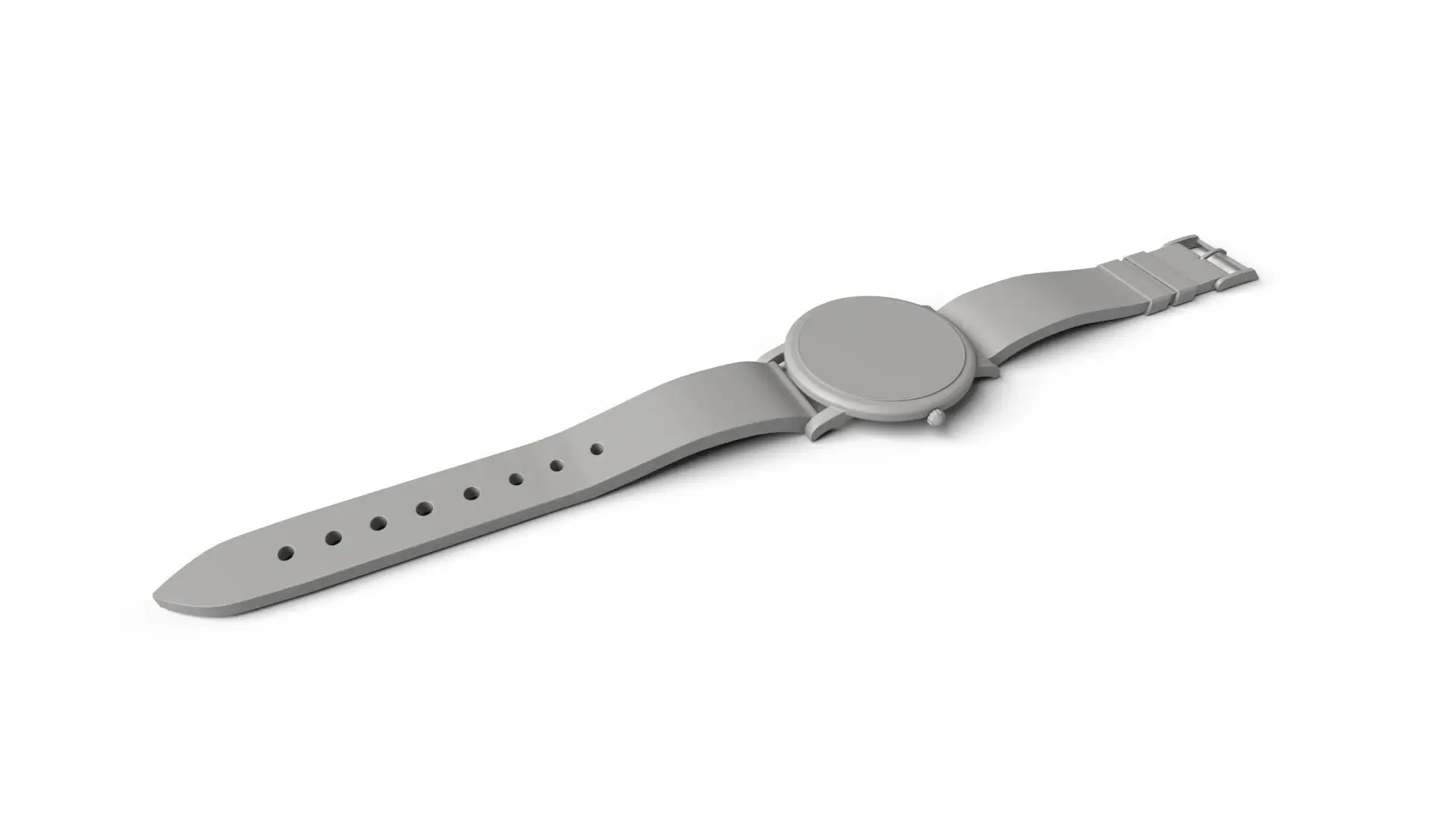 Modélisation d'une montre - occlusion